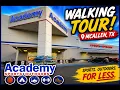 Walking Tour of Academy Sports Outdoors in McAllen TX Sports Camping Fishing More