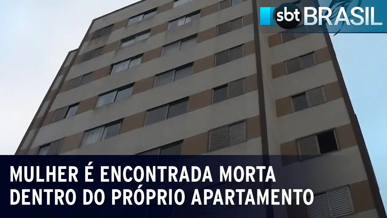 Mulher é encontrada morta dentro do próprio apartamento | SBT Brasil (03/07/23)