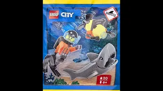 LEGO Instructions | City | 952503 | Diver with Robot and Shark | Magazine Gift