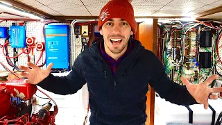 Engine Room FULL TOUR in our Liveabord Trawler