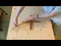 Archimedes Trammel - Drawing an ellipse