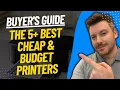 TOP 5 Best Cheap And Budget Printers - Best Budget Printer Review 2024