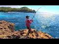 Download Lagu STRIKE IKAN BABON BLUEFIN TREFALLY || mancing ikan triggerfish