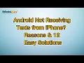 Android Not Receiving Texts from iPhone Reasons 12 Easy Solutions