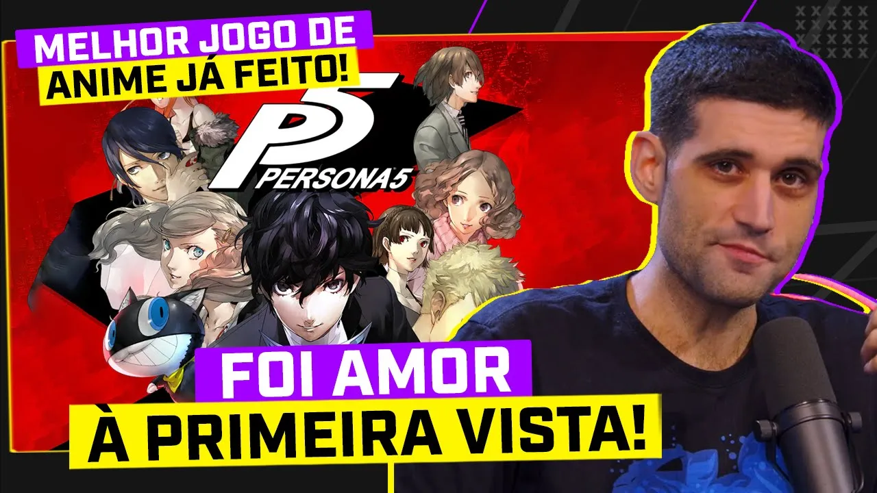 PERSONA 5 é O JOGO MAIS ELOGIADO pelo DAVY JONES!
