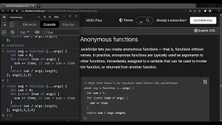 JavaScript - Anonymous Functions