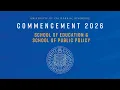 2026 UCR Commencement - School of Education School of Public Policy