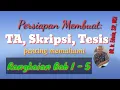 Download Lagu Memahami Rangkaian Tugas Akhir (TA), Skripsi,Tesis - DR. Ir. Edwins, SIP, MSi