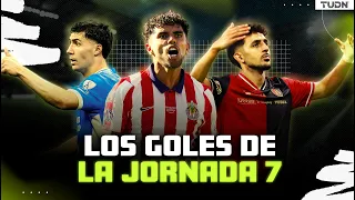 Lluvia de goles de la Jornada 7 de la Liga MX 🇲🇽⚽️