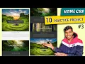 - Parallax Website HTML CSS 10 Practice Projects for Beginners 2023 Hindi