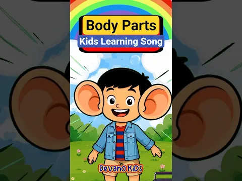 Body Parts Learning | Song for Kids | Learn English Body Parts | Educational Songs for Children