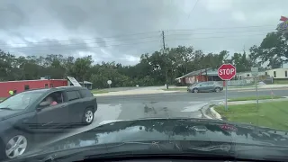 Aftermath of hurricane Milton in Webster FL