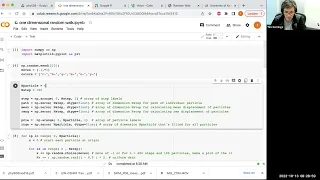 one dimensional random walk Monte Carlo simulation