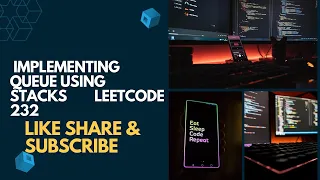 Queue Implementation Using Stack leetcode 232 Amazon Uber Microsoft Google Goldman Sachs