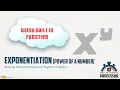 Exponentiation Power of a Number using Built-in Function in Python