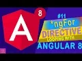 Angular 8 Looping with ngFor Tutorial - 11