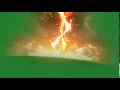 Titan Transformation Lightning Green Screen WITH SOUND EFFECTS - Attack on Titan