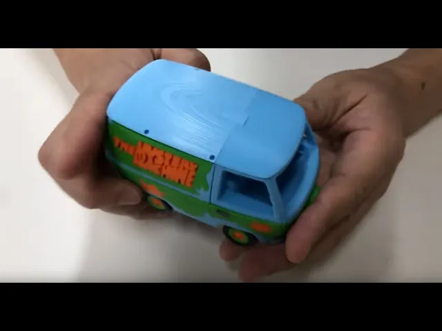 Foldable Mystery Machine - Scooby Doo video thumbnail