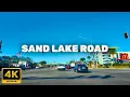Driving Sand Lake Blvd Orlando Florida R