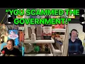 DSP Shows His Freezer Fridge PPP GRILLS DSP Over Bankruptcy Taxes Get A Job Sign