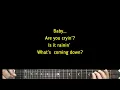 Tyce Delk - Adaline | Karaoke Guitar Instrumental
