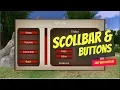 Unity 3d Tutorial Buttons and Scroll Bar without scripts 1 5 Main menu option panel