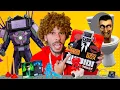 Billys Toy Review - Skibidi Toilet Giant Mystery Box