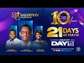 21 Days of Prayer Day 2026 Salvation Church of God Pasteur Malory Laurent