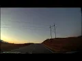 Sunrise Nov 5 2022 Abilene KS to South of Chapman KS Dashcam 4K