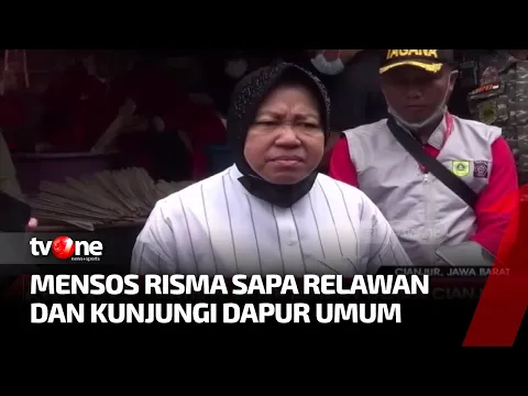 Mensos Tri Rismaharini Kewalahan Siapkan Tenda untuk Korban Gempa