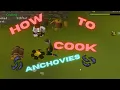 OSRS How to cook anchovies