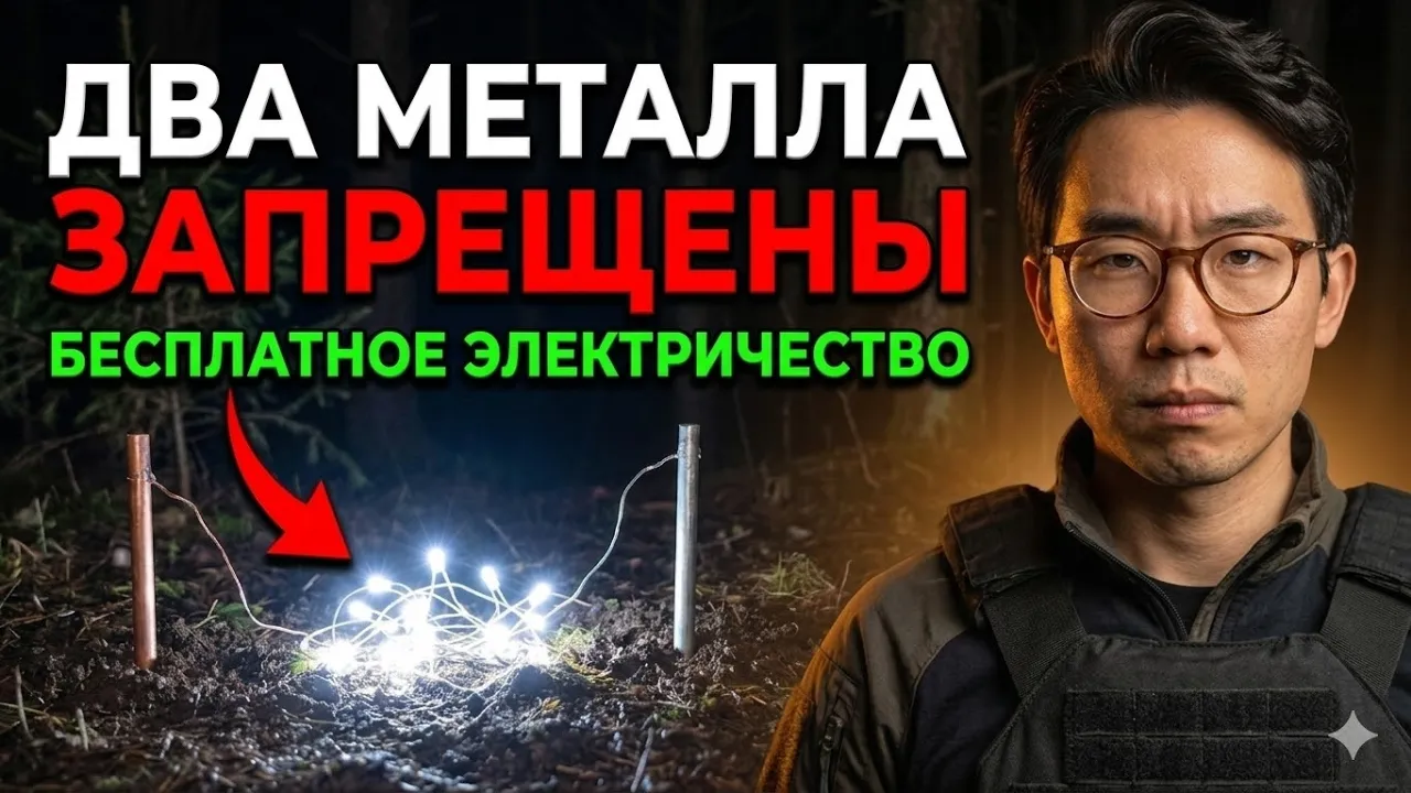 Грязь + Две Монеты = Бесплатное Электричество — Невозможно Запатентовать. Теперь Это Незаконно