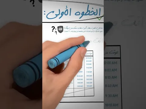 ٢٤ ساعة في اليوم و طلبات و أعمال و واجبات و أهداف و أحلام أكتر من الوقت المتاح, إدارة الوقت! #أسلوب