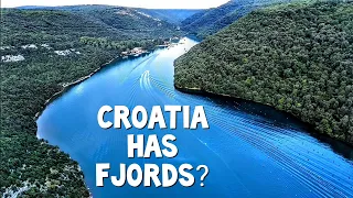 We sail into a fjord… in Croatia!