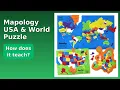 REVIEW 2026 Mapology USA World Puzzle ESSENTIAL details