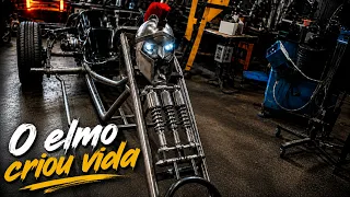 SUSPENSÃO FUNCIONANDO E FAROL ÉPICO ESPARTANO | Metal Sobre Rodas - T1:E20
