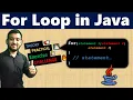 For Loop in Java with Example Java Tutorial in Hindi