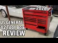 US General 42 Tool Box Harbor Freight GOLD