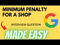Minimum Penalty for a Shop - Leetcode 2483