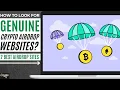How to Look for Genuine Cryptocurrency Airdrop Websites 2 Legit Sites