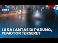 Download Lagu NGERI! KECELAKAAN di Parung Bogor, Pengemudi Seret Pemotor di Kolong Kendaraan