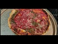 Taste Of Chicago Lou Malnati s Deep Dish Pizza Best in the World EPISODE 4141 Food Review