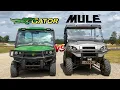 John Deere Gator VS Kawasaki Mule Which You Should Buy