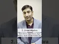 Mathematics required for Data Science Machine Learning