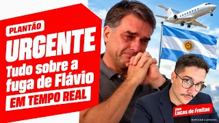 🔴 PLANTÃO URGENTE ✈️ Fuga de Flávio Bolsonaro 📢 EM TEMPO REAL 📱