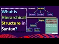 Lecture-3 What is Hierarchical Structure in Syntax Structural Analysis or Constituents