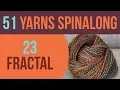 Lagu How to Spin a Fractal Yarn from Handpainted Top/Roving (51 Yarns #23 'Fractal')