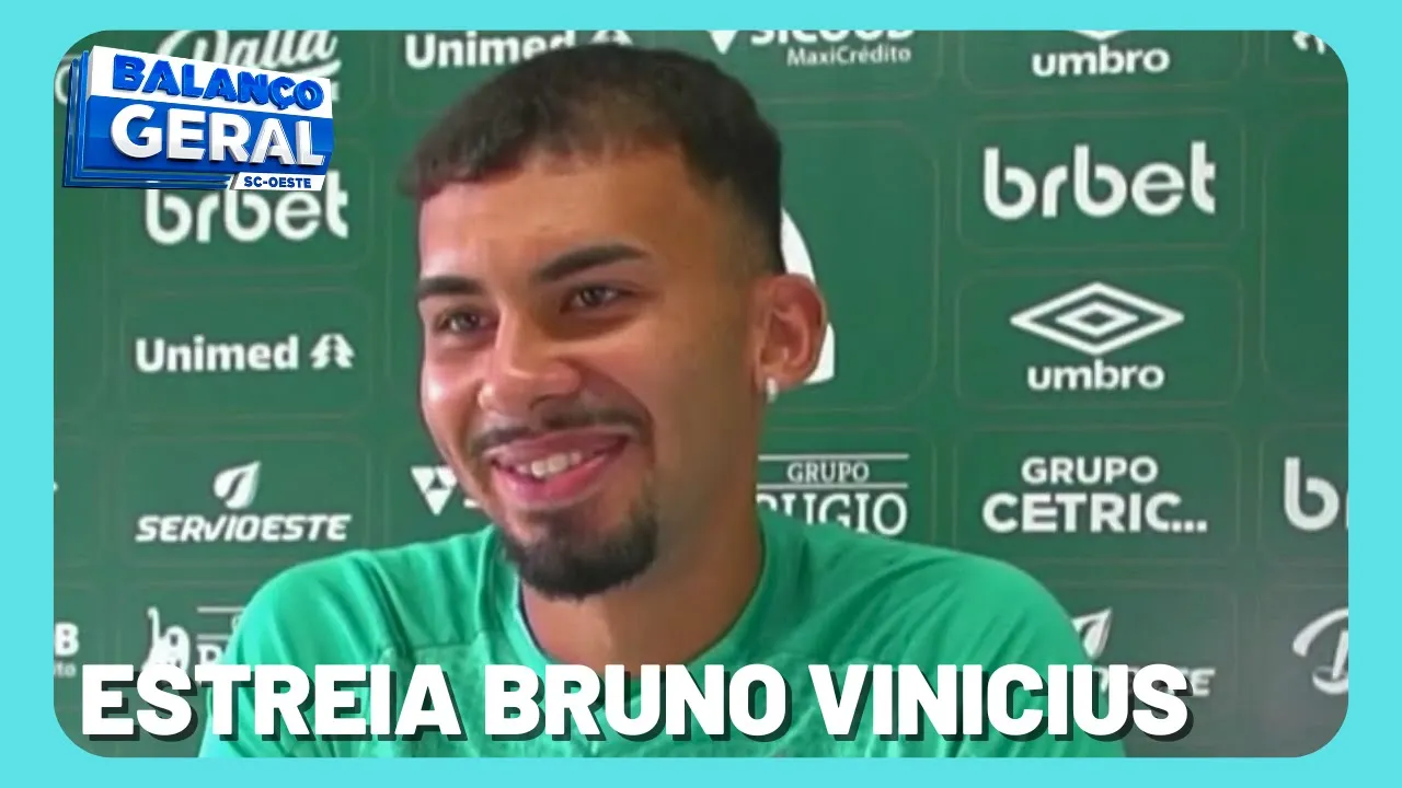 Aos 20 anos, Bruno Vinicius ganha espaço na Chapecoense após estreia como titular