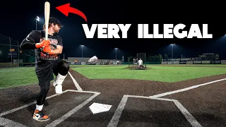 I Made a Wood Bat as Illegal as Possible