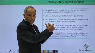 Python - Starting a New Thread